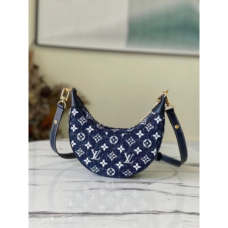 Cheap Louis Vuitton Loop Blue Women Top Quality M81166 Handbags